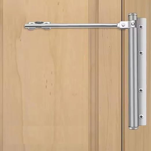 Door Closer, Door Spring Closer, Stainless Steel Door Closer, Adjustable Door Closer, for Indoor and Outdoor Doors, Home, Office and Hotel