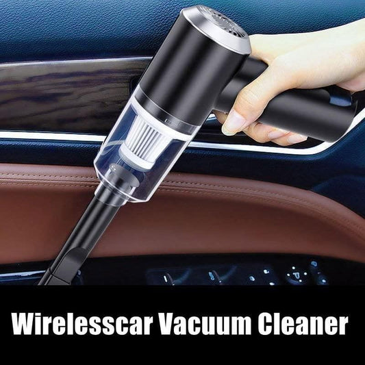 3-in-1 Mini Car Vacuum – Rechargeable & Powerful!
