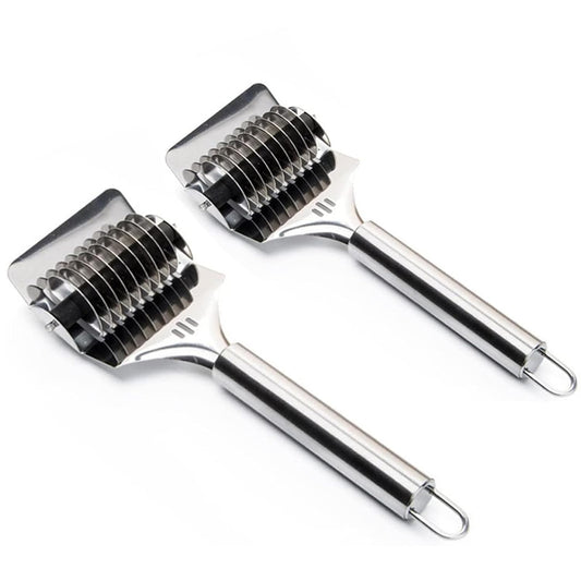 Noodle Cutter, Pasta Roller Tool for Homemade Noodles, Stainless Steel Noodle Maker for Kitchen Cooking Tools