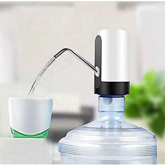 Water Dispenser USB Charging Automatic Stainless-Steel Plastic Drinking Portable Electric Switch Water Dispenser for Bottle